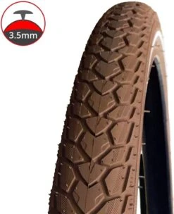 Rexway Buitenband Antilek 28 X 1 5/8 X 1 3/8 (37-622) Bruin