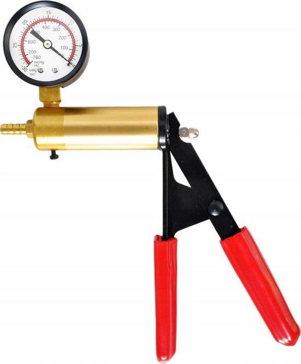 Merkloos Complete Vacuum Tester Remontluchter Set - Remontluchting Set Met Vacuumpomp - Remontluchtingsset Voor Auto & Motor Remmen Ontluchten - Met Koffer 4 Merkloos Complete Vacuum Tester Remontluchter Set - Remontluchting Set Met Vacuumpomp - Remontluchtingsset Voor Auto & Motor Remmen Ontluchten - Met Koffer - Afbeelding 4