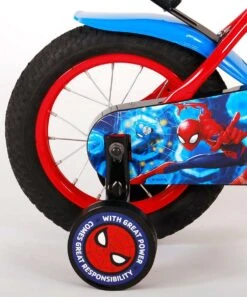 Volare Spider-Man Kinderfiets - Jongens - 12 Inch - Blauw/Rood 19 Volare Spider-Man Kinderfiets - Jongens - 12 Inch - Blauw/Rood -Fietsuitrustings Winkel 998x1200 1