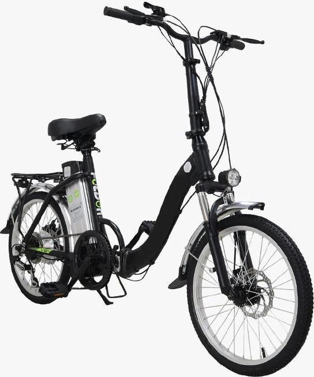 Retourdeal/Tweedekans: Symex Electrische Vouwfiets - Volta VB1 - Plooifiets - Volwassenen - Zwart - 20 Inch 4 Retourdeal/Tweedekans: Symex Electrische Vouwfiets - Volta VB1 - Plooifiets - Volwassenen - Zwart - 20 Inch - Afbeelding 4